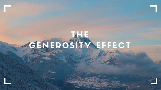 The Generosity Effect